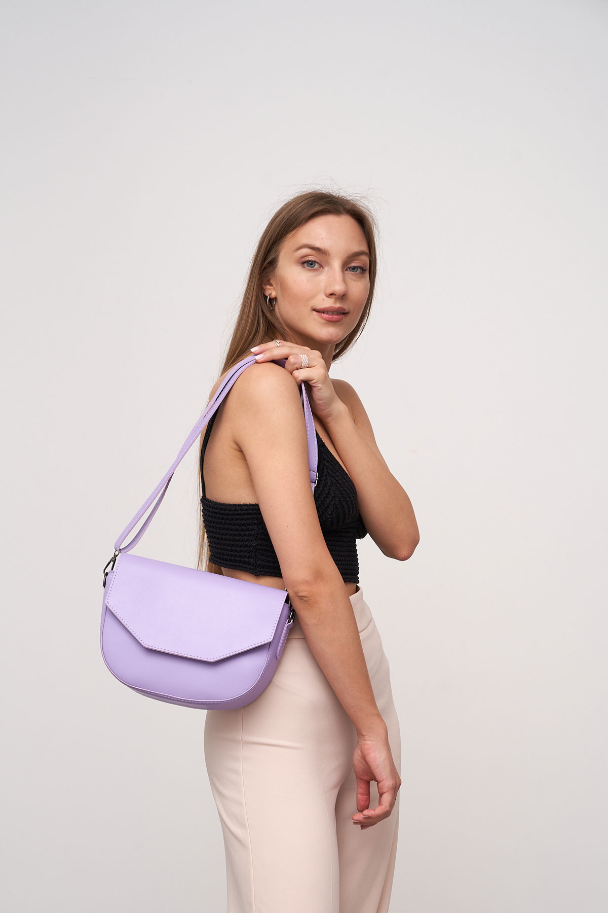 Жіноча сумка Iris бузкова